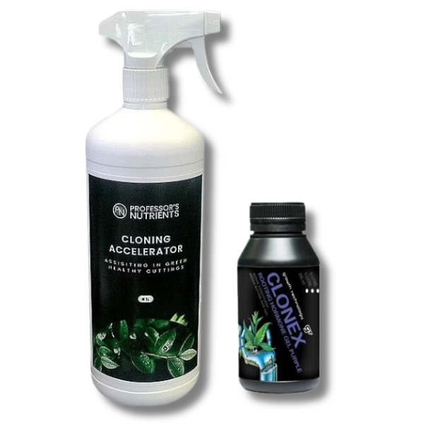 Seeding Nutrient Kit with Clonex Purple Gel & Cloning Accelerator Spray - Professor's Nutrients-Off Grid Living Supplies