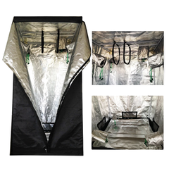 Seeding Propagation Cloning Grow Tent with 6400K and 2700K CFL Reflector and Nutrients-Off Grid Living Supplies