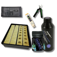 Seeding Propagation Heat Mat Kit with Mini Trimmer PH Meter Clonex Purple CCS-Off Grid Living Supplies