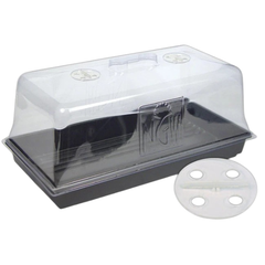 Seeding and Cloning Hydroponics Starter Package with LED Light and Coco Tray-Off Grid Living Supplies