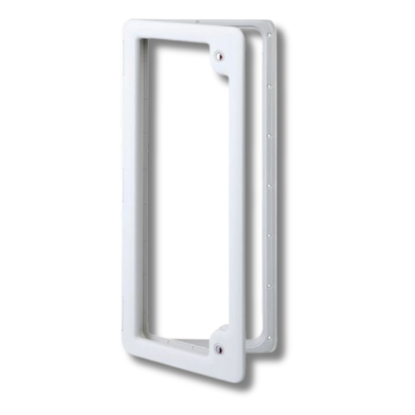 Service Door 5 White For Cassette Toilet-Off Grid Living Supplies Australia