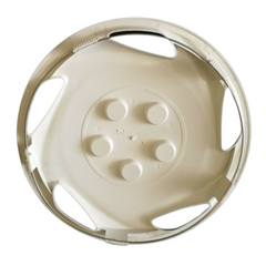 Set Of 4 13 Inch Plastic Wheel Trim White For Caravan & RVs-Off Grid Living Supplies Australia