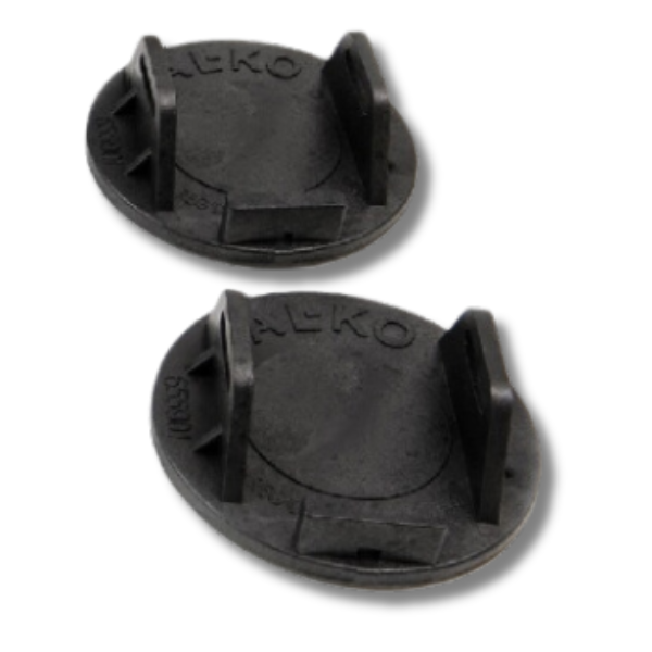 Set Of 4 Jack Steady Feet Down Leg Black For Caravan & RVs-Off Grid Living Supplies Australia