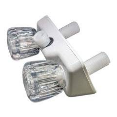 Shower Mixer White For Caravan & RVs-Off Grid Living Supplies Australia