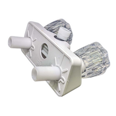 Shower Mixer White For Caravan & RVs-Off Grid Living Supplies Australia