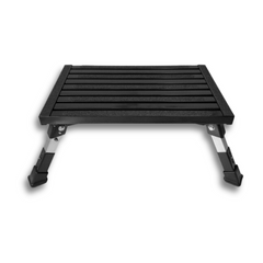 Single Adjustable Legs Step Caravan / RV Collapsible Portable-Off Grid Living Supplies Australia