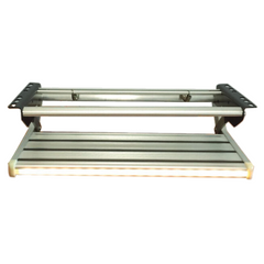 Single Aluminium Pull Out Step With Light For Caravan & RVs-Off Grid Living Supplies Australia