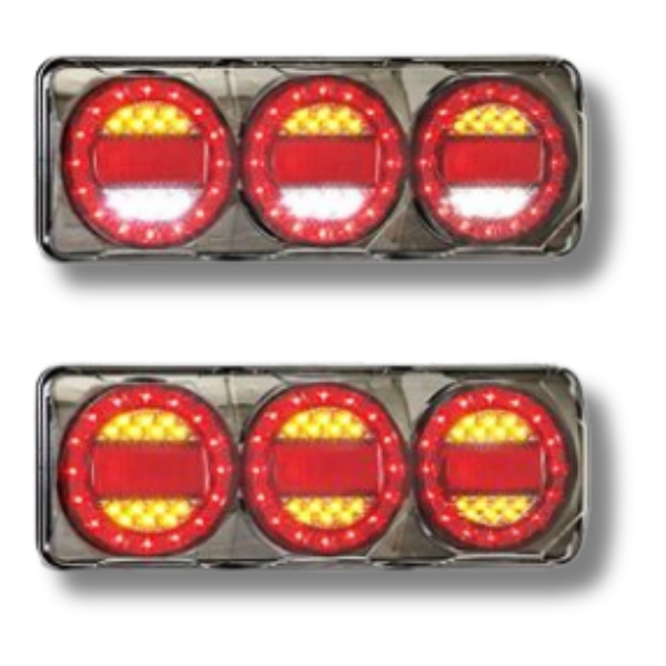 Single Box Bolt Mount LED Indicator / Stop / Tail / Reverse / Reflector Light-Off Grid Living Supplies Australia