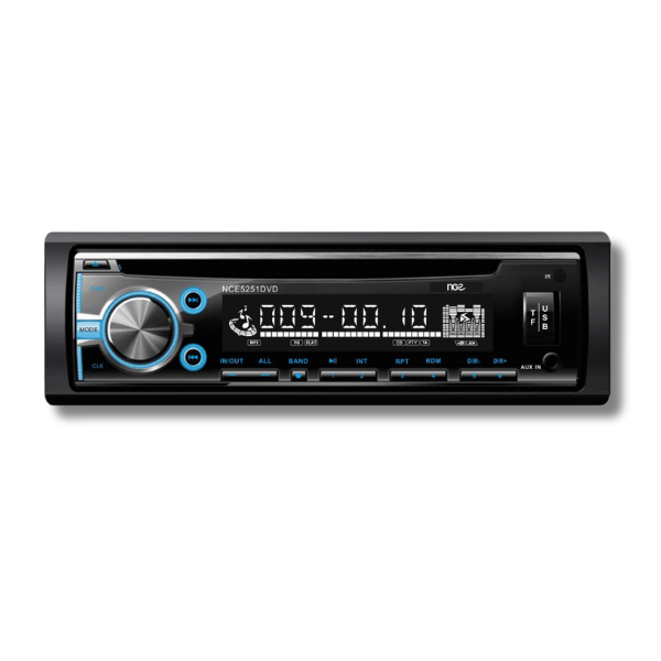 Single DIN AM / FM Multimedia Player CD DVD For Caravan & RVs-Off Grid Living Supplies Australia