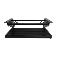 Single Motor Home Step Caravan / RV Manual Bolt XL Black-Off Grid Living Supplies Australia