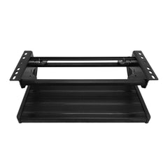 Single Motor Home Step Caravan / RV Manual Bolt XL Black-Off Grid Living Supplies Australia