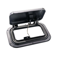 Small Scupper Vent Black For Caravan & RVs-Off Grid Living Supplies Australia