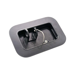 Small Scupper Vent Black For Caravan & RVs-Off Grid Living Supplies Australia