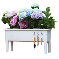 Smart Vege Self-Watering Pot with Tool Kit and Plant Climb Trellis SC09-Off Grid Living Supplies