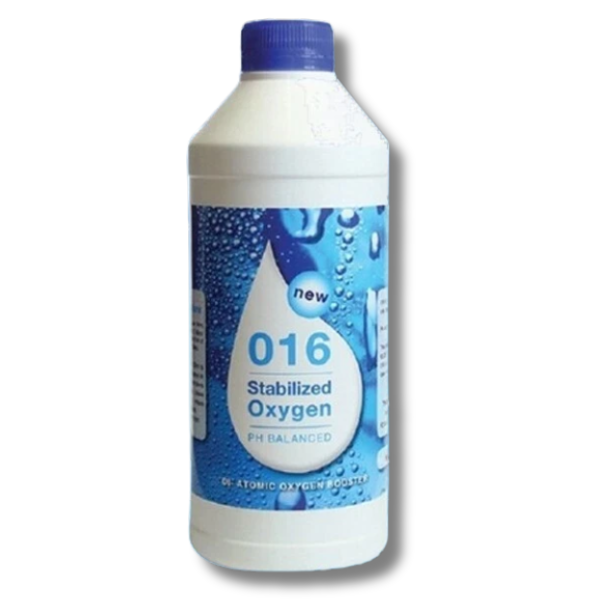 Stabilized Oxygen 1L pH Balanced Di-Atomic Oxygen Booster-Off Grid Living Supplies