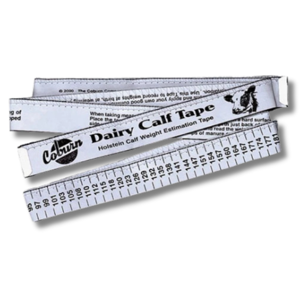 Standard Fabric Weight Tape for Measuring Dairy Calves - Holstein-Off Grid Living Supplies Australia
