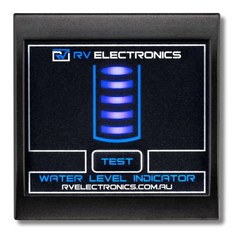 Standard LED Water Gauge Single Tank For Caravan & RVs-Off Grid Living Supplies Australia