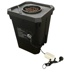Starter Kit with 27L Square DWC Deep Water Culture System-Off Grid Living Supplies
