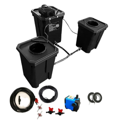 Starter Kit with 3 Pots 27L DWC Deep Water Culture System - GreenPlanet-Off Grid Living Supplies