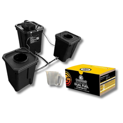 Starter Kit with 3 Pots 27L DWC Deep Water Culture System - GreenPlanet-Off Grid Living Supplies