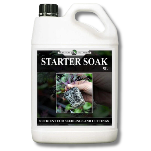 Starter Soak 5L Balanced pH & EC Starter Nutrient - Professor's Nutrients-Off Grid Living Supplies