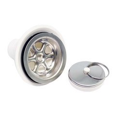 Straight Plug & Waste Kit For Caravan & RVs-Off Grid Living Supplies Australia