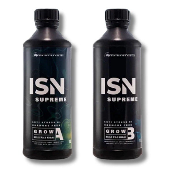 Supreme Grow A&B Nutrients 2x1L Essential Plant Additive - ISN-Off Grid Living Supplies