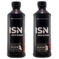 Supreme Grow & Bloom A&B Nutrients 4x1L Essential Plant Additive - ISN-Off Grid Living Supplies
