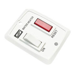 Switch & Plate Assembly White For Caravan & RVs-Off Grid Living Supplies Australia