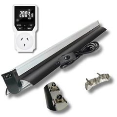 T5 10.0 UVB 2ft 24W or 3ft 39W Light with Timer for Reptile / Lizard / Turtle-Off Grid Living Supplies