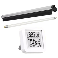 T5 3ft 39W 10.0 UVB Lighting Kit with Hygrometer for Reptile / Lizard / Turtle-Off Grid Living Supplies