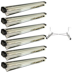 T5 Fluorescent Propagation Grow Light 3ft 39W 6400K Microgreen Light-Off Grid Living Supplies