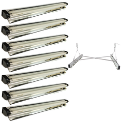 T5 Fluorescent Propagation Grow Light 3ft 39W 6400K Microgreen Light-Off Grid Living Supplies