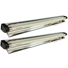 T5 Fluorescent Propagation Grow Light 3ft 39W 6400K Microgreen Light-Off Grid Living Supplies