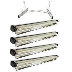 T5 Fluorescent Propagation Grow Light 3ft 39W 6400K Microgreen Light-Off Grid Living Supplies
