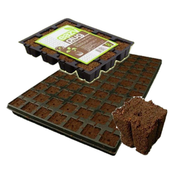T5 HO 4x24W Propagation Light with Two 77 Cell Seeding Trays 6400K-Off Grid Living Supplies