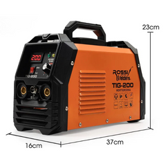 TIG / MMA 200A Welder with Gas Regulator & High Frequency Start