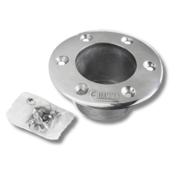 Table Leg Floor Recessed Base For Caravan & RVs-Off Grid Living Supplies Australia