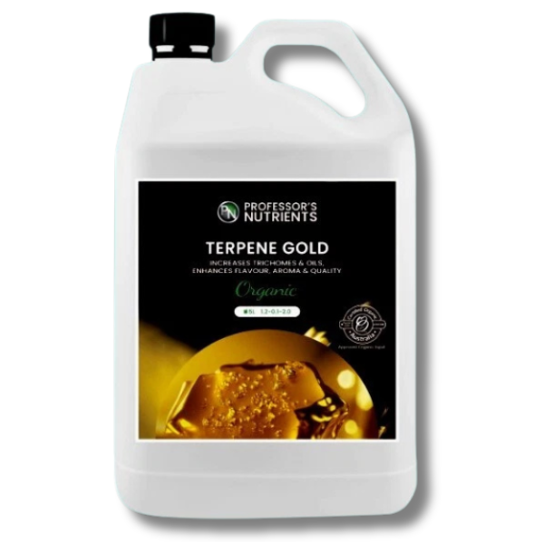 Terpene Gold 5L Organic Bud Quality Enhancer - Professor's Nutrients-Off Grid Living Supplies