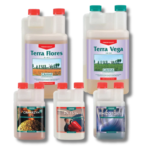 Terra Vega Flores Rhizotonic PK1314 Zym Additives Kit - Canna-Off Grid Living Supplies
