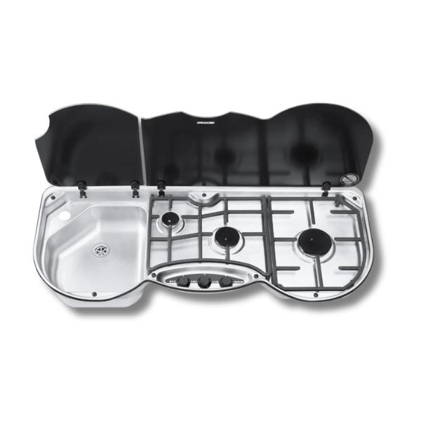 Thetford 353 Series Combination Unit Left Sink 7.5L-Off Grid Living Supplies Australia