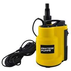 Tight Access Clean / Grey Water Submersible Sump Pump with Integrated Float Switch-Off Grid Living Supplies Australia