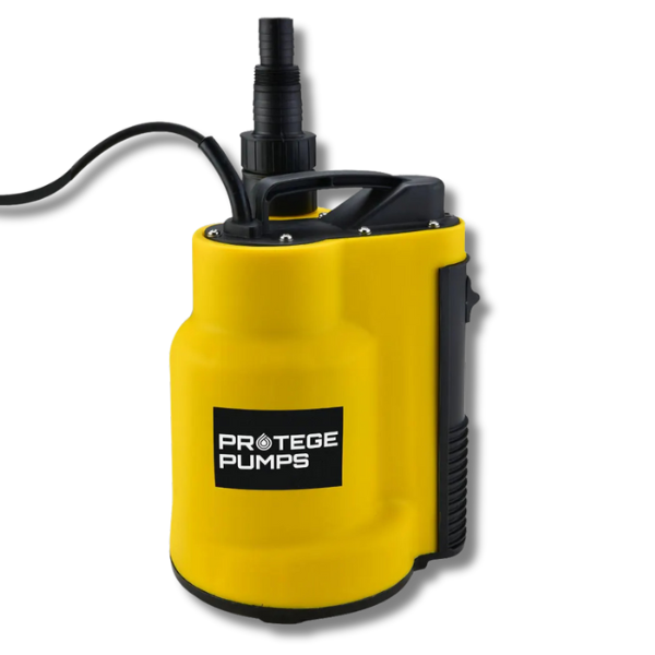 Tight Access Clean / Grey Water Submersible Sump Pump with Integrated ...