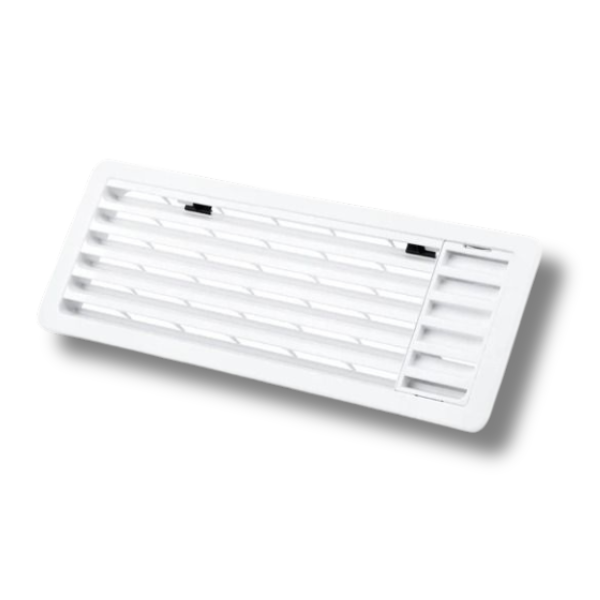 Top Fridge Vent White For Caravan & RVs-Off Grid Living Supplies Australia