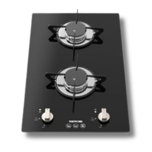 Topline 922 Two Burner Gas Hob For Caravan & RVs-Off Grid Living Supplies Australia