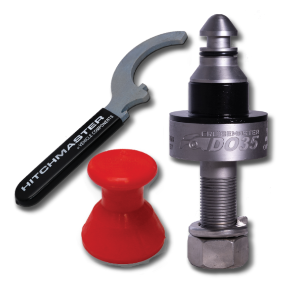 Tow Pin Kit For 25.4mm Shank Cover & Spanner-Off Grid Living Supplies Australia