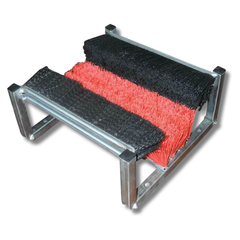 Triple Brush Boot & Shoe Cleaner for Mud Removal & Industrial Farm Use-Off Grid Living Supplies Australia