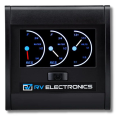 Triple Standard LCD Water Gauge For Caravan & RVs-Off Grid Living Supplies Australia