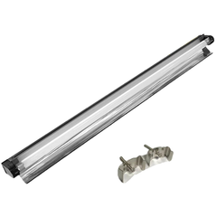 Tropical Reptile T5 UVB Light Fixture with 2ft 24W 5.0 or 10.0 UVB Fluorescent Light-Off Grid Living Supplies