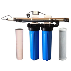 Under Sink 14W UV Sterilising Water Filter for Rainwater Tanks-Off Grid Living Supplies Australia